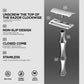 Diamond - Double Edge Safety Razor Premium Chrome Stainless Steel Shaving Razor
