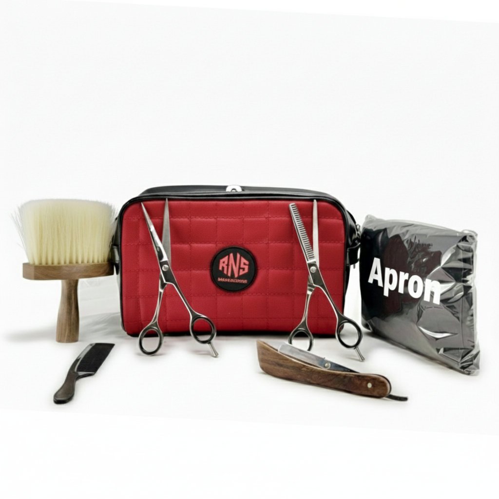 RnS Standard Edition | Barber Kit – Silver Barber Scissor Set 6.5”