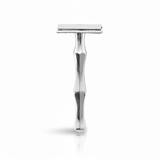 Diamond - Double Edge Safety Razor Premium Chrome Stainless Steel Shaving Razor