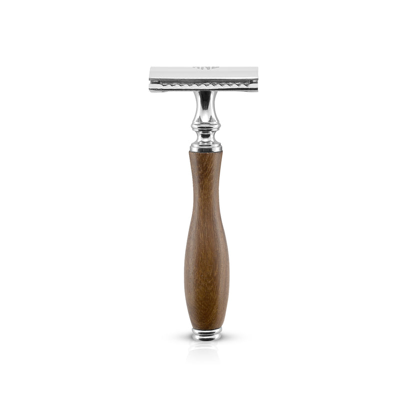 Nova Professional Wooden Double Edge Razor by RnS – RAZORnSCISSOR