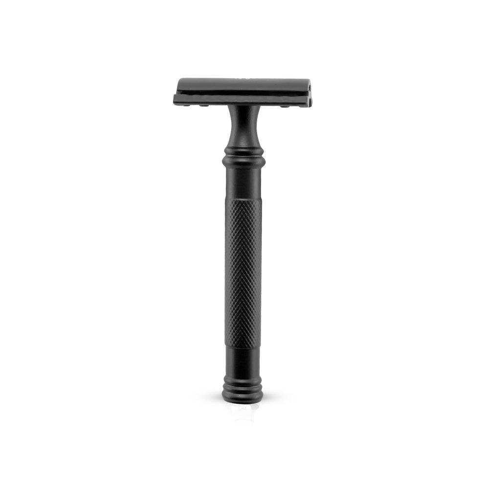Radium 93 Razor Titan Matte Black Luxury Double Edge Razor – Razor n Scissor ...