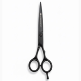 5.5” Chrome Black | Beard & Mustache Scissors – Fixed Screw Grooming Tool