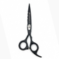 6.5” Chrome Black Dagger Shape | Offset Adjustable Hairdressing Scissors for Precision Styling