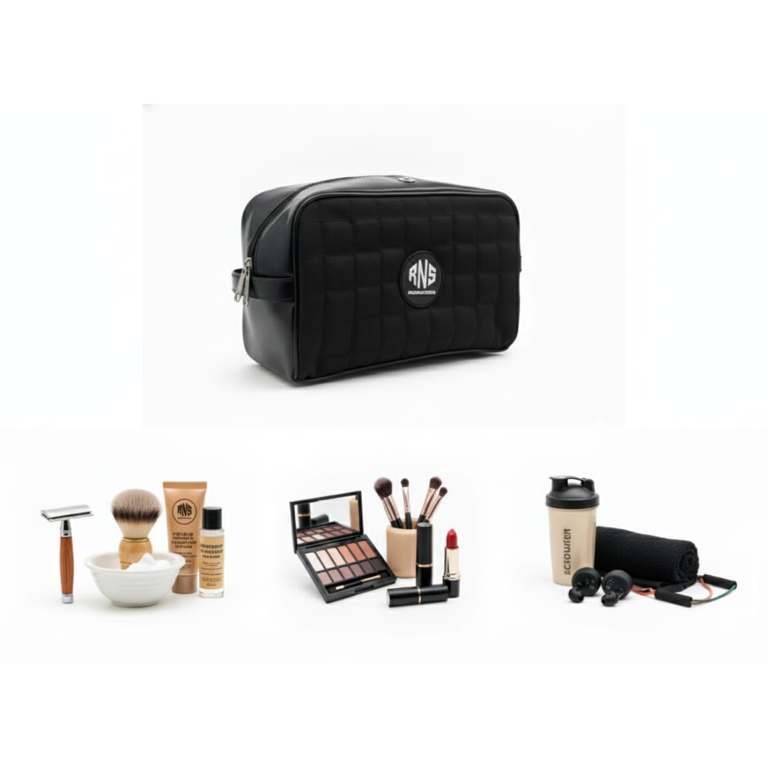 Premium Compact Toiletry Bag For Travel & Daily Use.