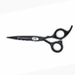 6.5” Chrome Black Dagger Shape | Offset Adjustable Hairdressing Scissors for Precision Styling