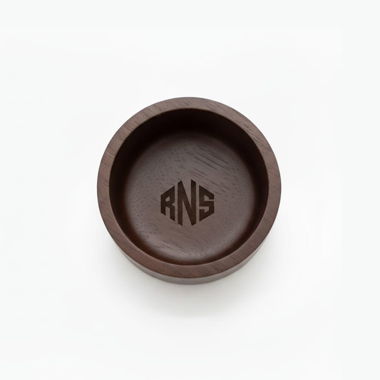 Classic Wooden Shaving Bowl – Handcrafted by Razor n Scissor