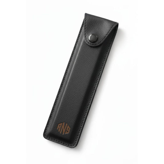 Premium Black Travel Cut Throat Razor Pouch
