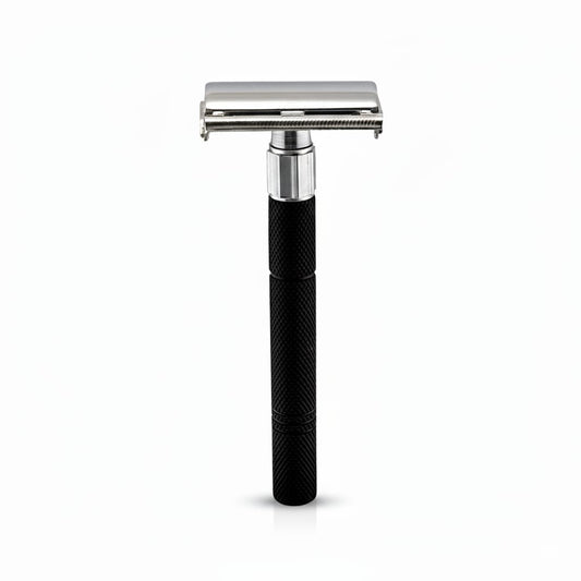 Black Butterfly Open Double Edge Safety Razor