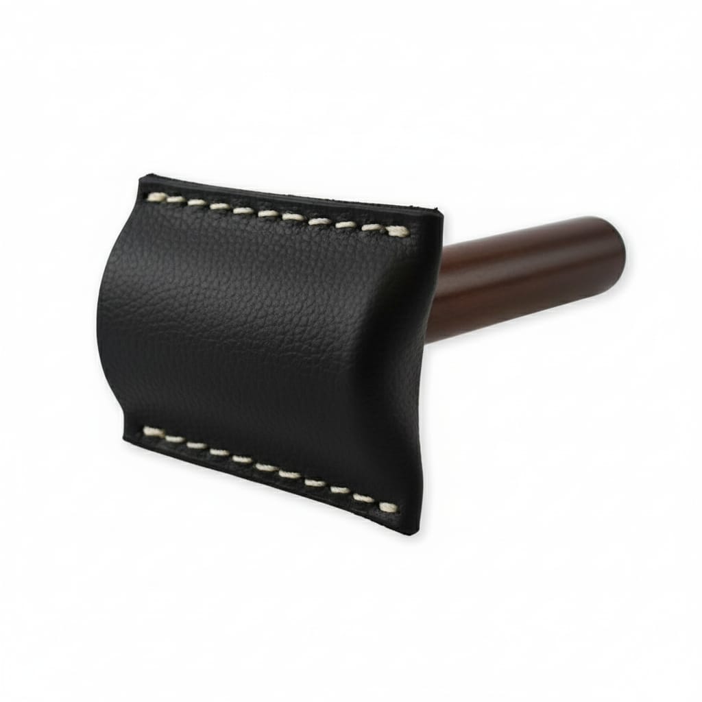 DE Razor Case – Leather Holder for Daily Storage (Brown & Black)