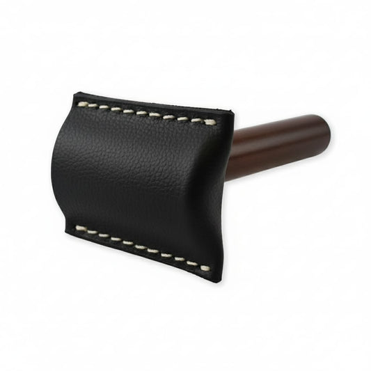 DE Razor Case – Leather Holder for Daily Storage (Brown & Black)