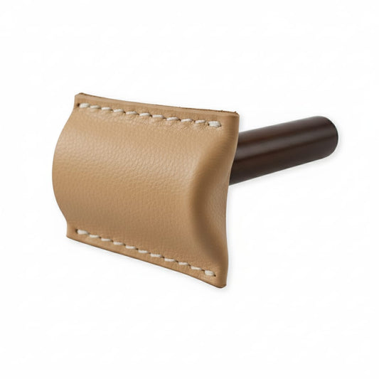 DE Razor Case – Leather Holder for Daily Storage (Brown & Black)