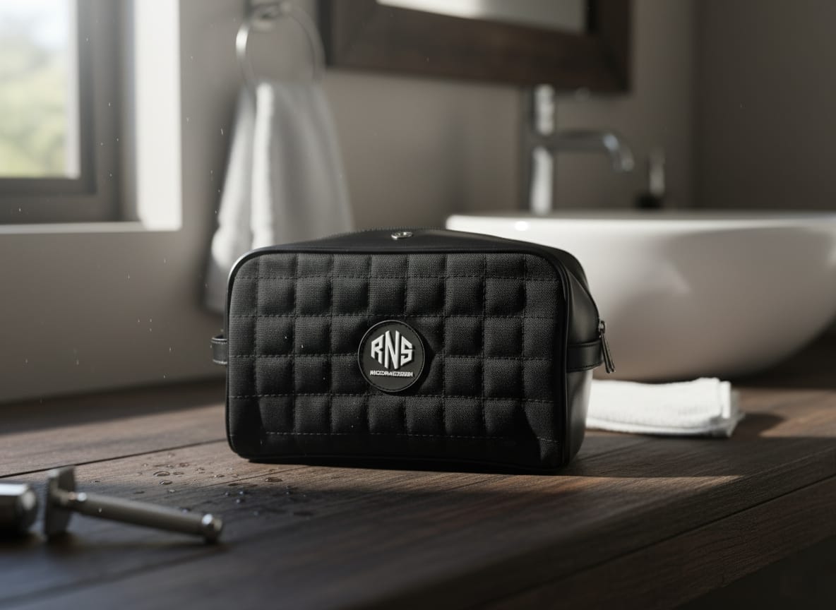 Premium Compact Toiletry Bag For Travel & Daily Use.