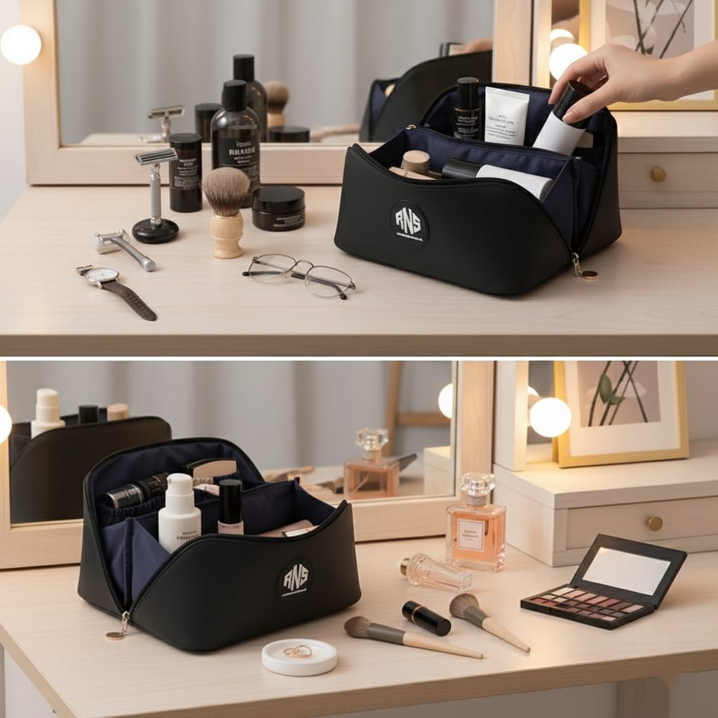 Elite Dopp Kit Bag – Premium Travel Toiletry Organizer for Men & Women