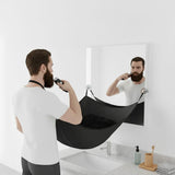 RNS Beard Trimming Apron with Mirror Grip – Mess-Free Grooming Cape