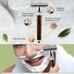 Wooden Pencil Handle DE Safety Razor – Classic Natural Wood Shaving Razor