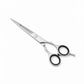 5.5" Matte Silver | Beard & Mustache Scissor with Black Grip | Fixed Screw Grooming Scissor – RnS