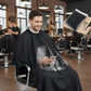 Mobile View Barber Apron – Waterproof Hair Cutting Cape with Clear Phone Window