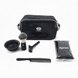 Matte Black Edition Travel Shaving Kit – Complete Men Grooming Set