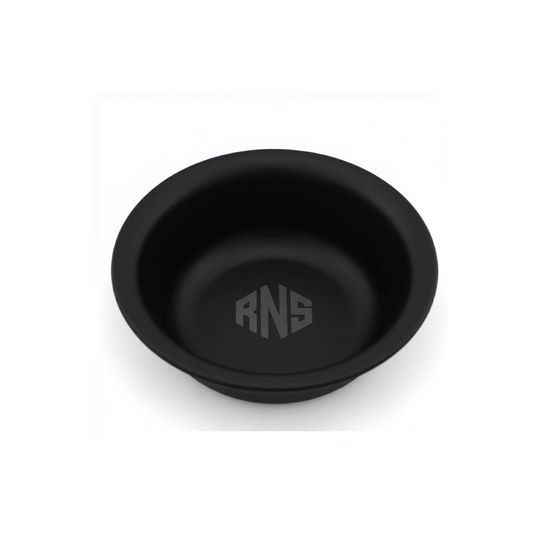 Matte Black Stainless Steel Shaving Bowl – Premium Lathering Bowl for Traditional Wet Shaving