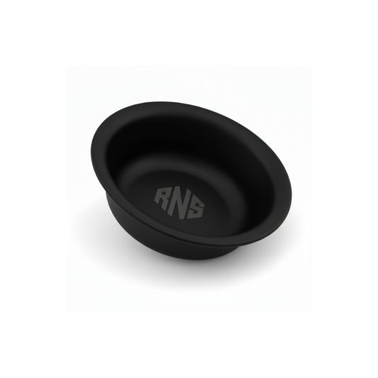 Matte Black Stainless Steel Shaving Bowl – Premium Lathering Bowl for Traditional Wet Shaving